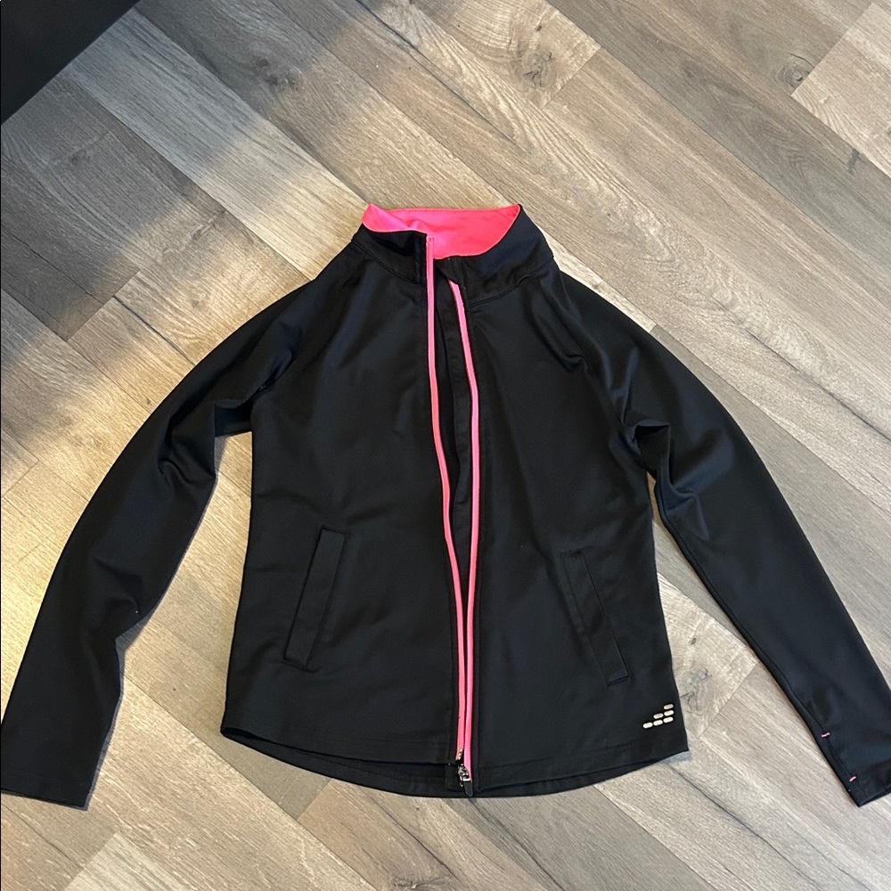 BCG Black and Pink Athletic Jacket